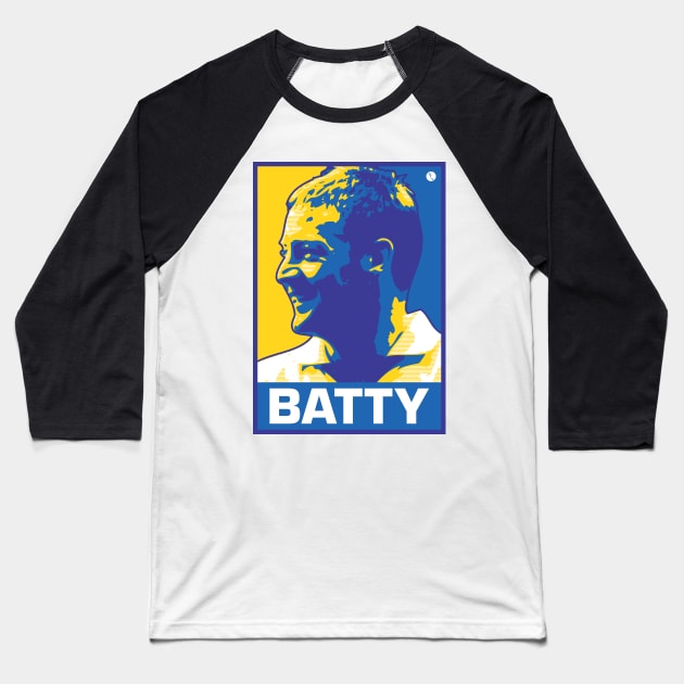 Batty Baseball T-Shirt by DAFTFISH